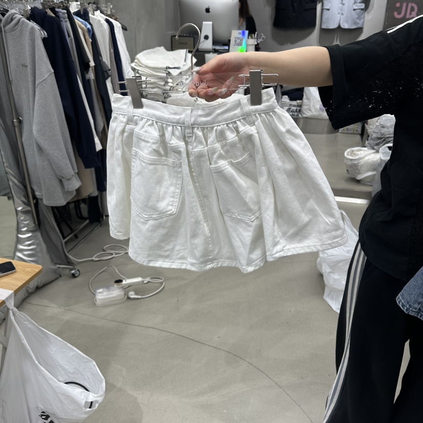 JUDYQUE韓國代購女士新品時尚人氣26春夏休閑推薦裙褲褶皺JUDYQUE裙褲