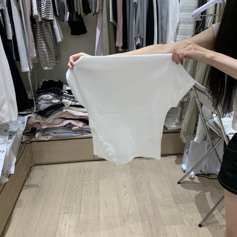 MEMOIRE韓國代購女士新款時尚職業熱賣人氣推薦休閑26春夏T恤MEMOIRET恤圖色1