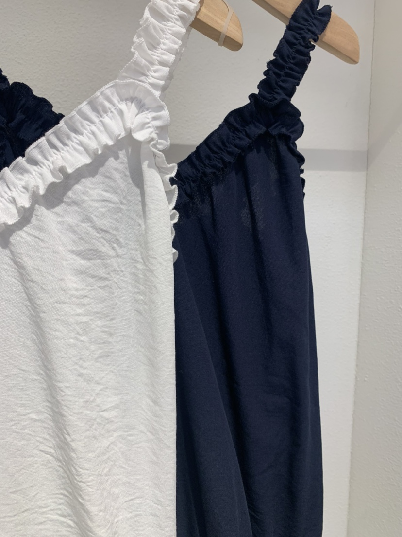 IR BIEN/BIENBIEN東大門實拍韓國女士新品26夏季吊帶背心荷葉邊燈籠IR BIEN/BIENBIEN吊帶/背心