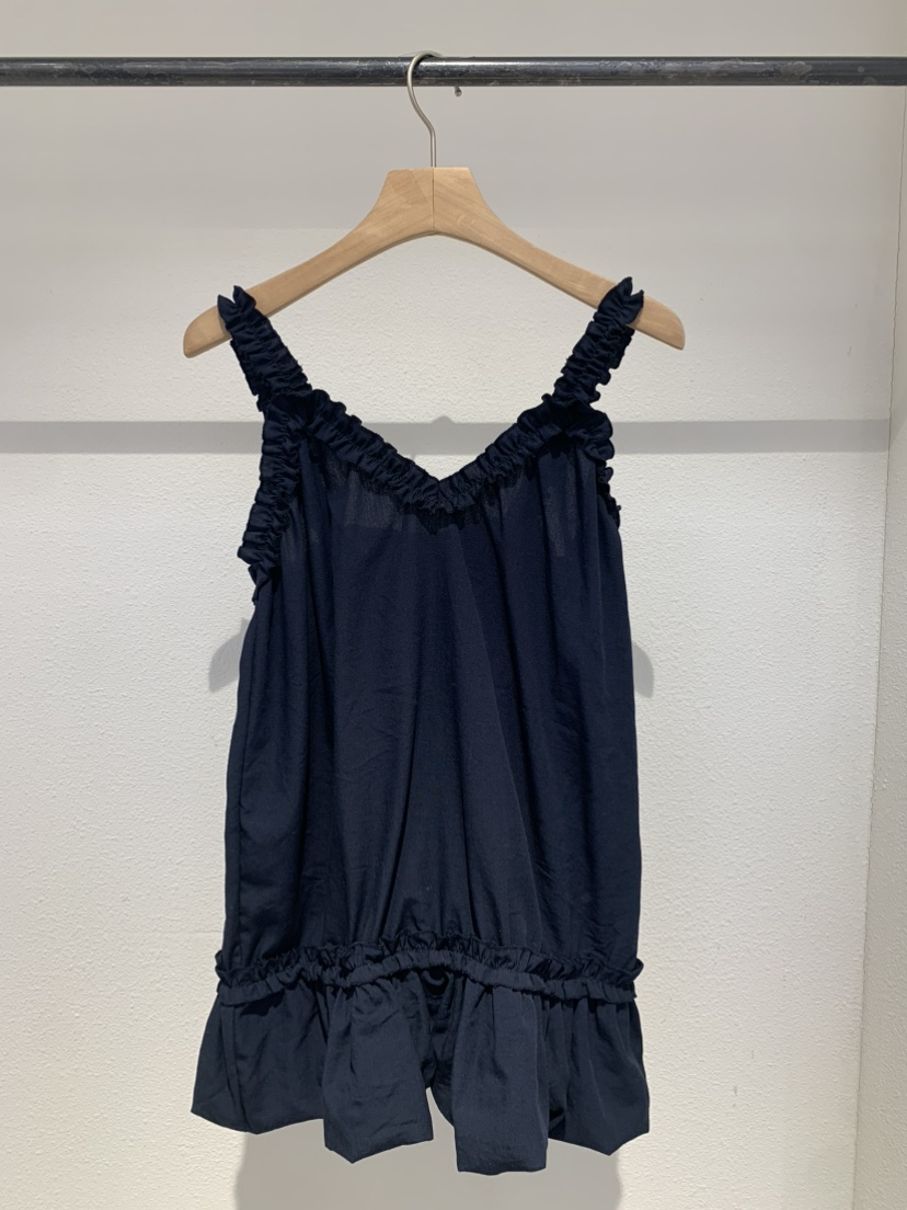 IR BIEN/BIENBIEN東大門實拍韓國女士新品26夏季吊帶背心荷葉邊燈籠IR BIEN/BIENBIEN吊帶/背心圖色2