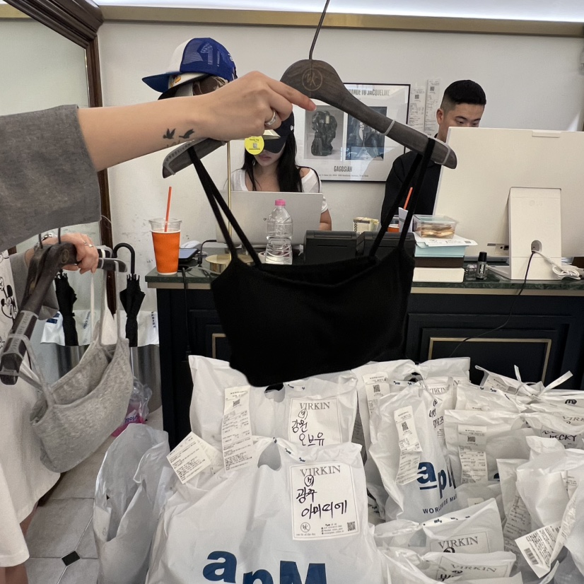 VIRKIN韓國直郵實拍女士新款職業26春夏推薦熱賣吊帶背心VIRKIN吊帶/背心圖色3