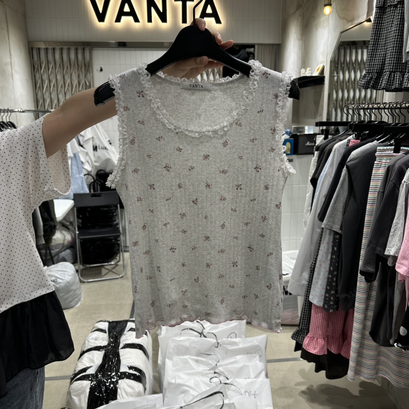 VANTA韓國東大門代購女裝新款人氣休閑職業熱賣時尚吊帶背心VANTA吊帶/背心圖色1