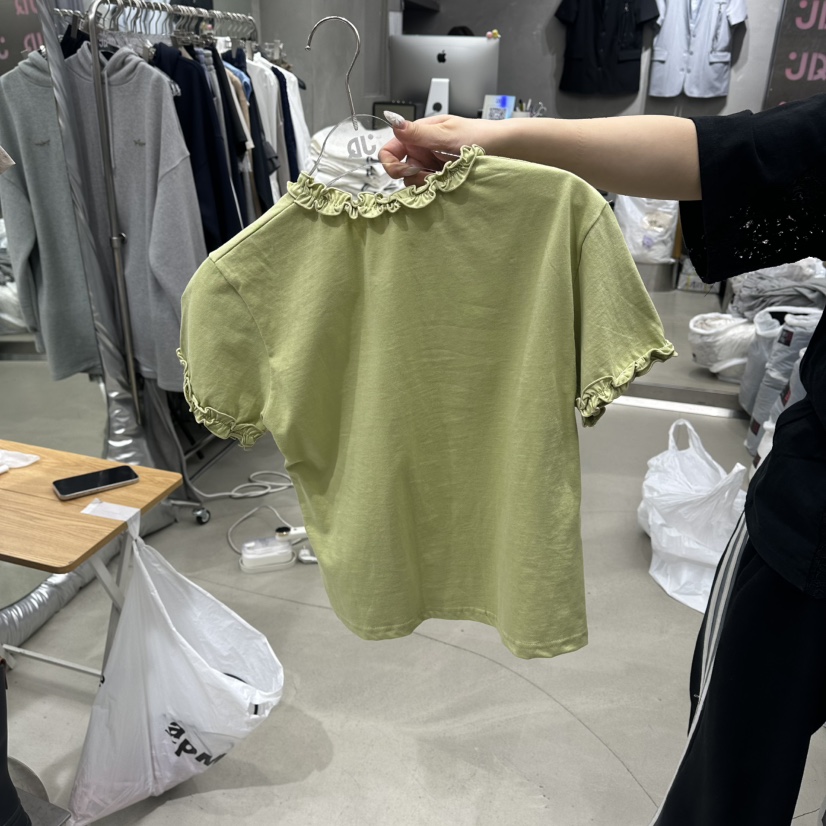 JUDYQUE東大門實拍韓國女裝新品人氣26夏季熱賣休閑時尚T恤JUDYQUET恤
