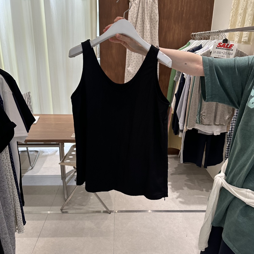 BUCKLE韓國東大門代購女裝新品休閑熱賣26春夏推薦吊帶背心BUCKLE吊帶/背心