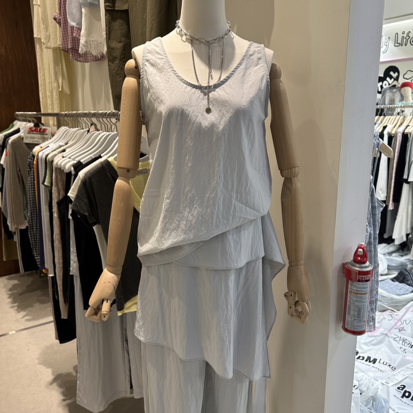 BUCKLE韓國東大門代購女裝新品休閑熱賣26春夏推薦吊帶背心BUCKLE吊帶/背心圖色2