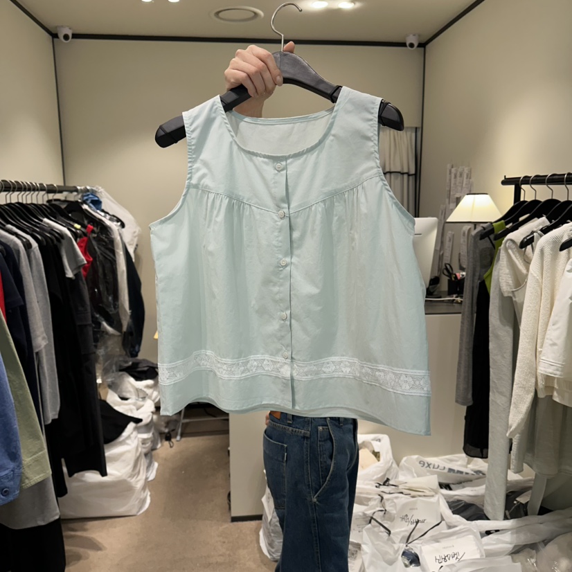 RE STOCK韓國直郵女士新品職業熱賣26春夏人氣推薦吊帶背心RE STOCK吊帶/背心圖色2