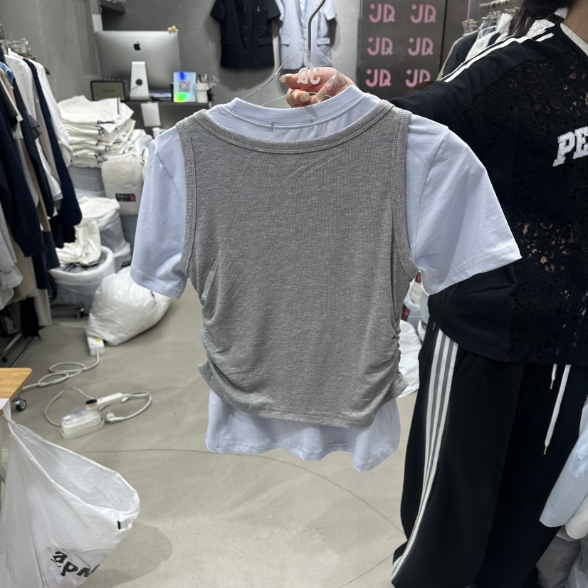 JUDYQUE韓國東大門直郵女裝新品推薦休閑熱賣職業T恤套裝JUDYQUET恤