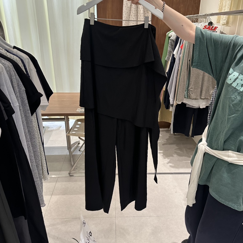 BUCKLE韓國代購女裝新款26夏季熱賣職業休閑人氣推薦裙褲BUCKLE裙褲圖色3