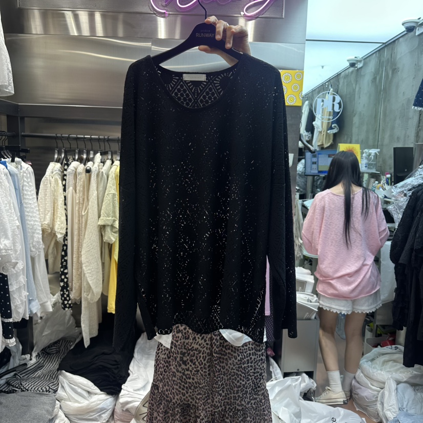 RUNWAY-런웨이韓國東大門直郵女裝新品時尚職業26夏季針織衫RUNWAY針織衫圖色2