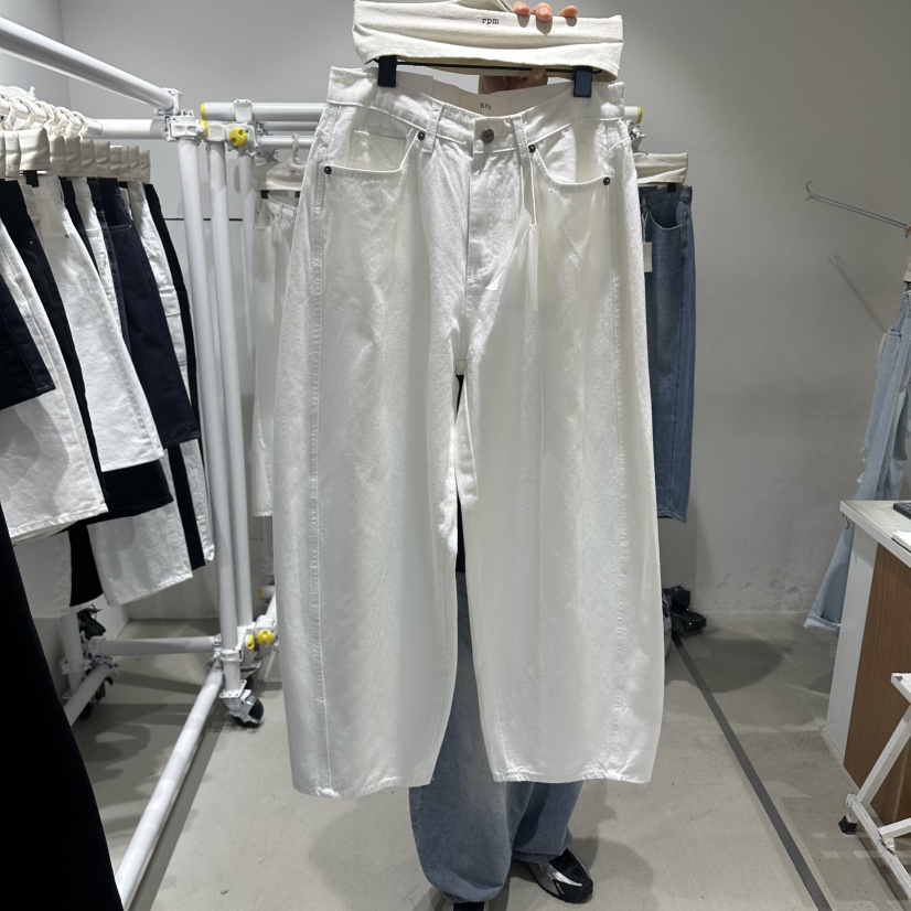RPM/OVMUTE韓國直郵女裝新品休閑熱賣推薦26春夏時尚牛仔褲RPM/OVMUTE牛仔褲圖色1