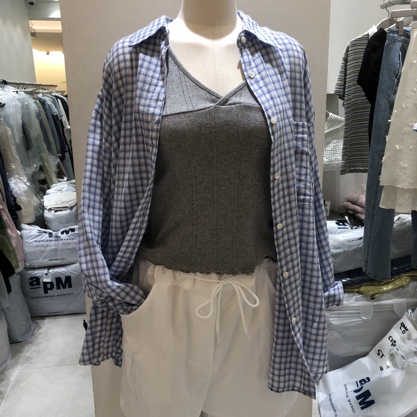 ASOME韓國直郵女裝新品26春夏休閑26夏季襯衫蕾絲衫不含內搭A.SOME襯衫/蕾絲衫圖色2