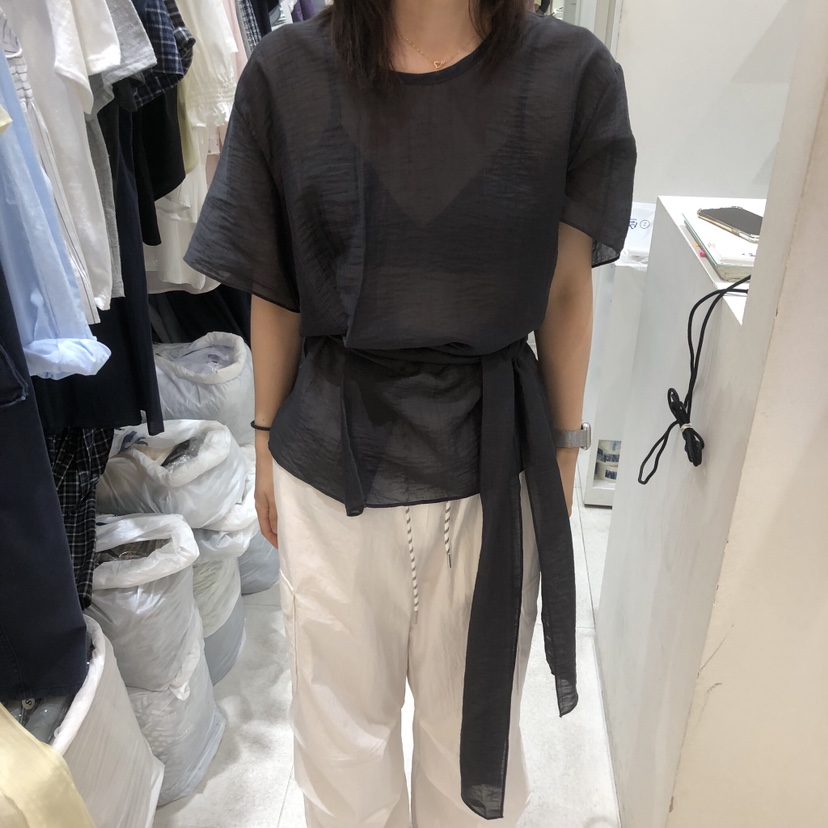 ASOME韓國代購女士新款休閑職業26春夏熱賣推薦襯衫蕾絲衫A.SOME襯衫/蕾絲衫圖色2