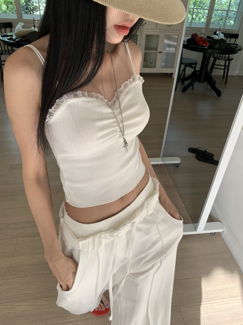 BADCALM東大門實拍女裝新款休閑職業真品26春夏吊帶背心雙層BADCALM吊帶/背心