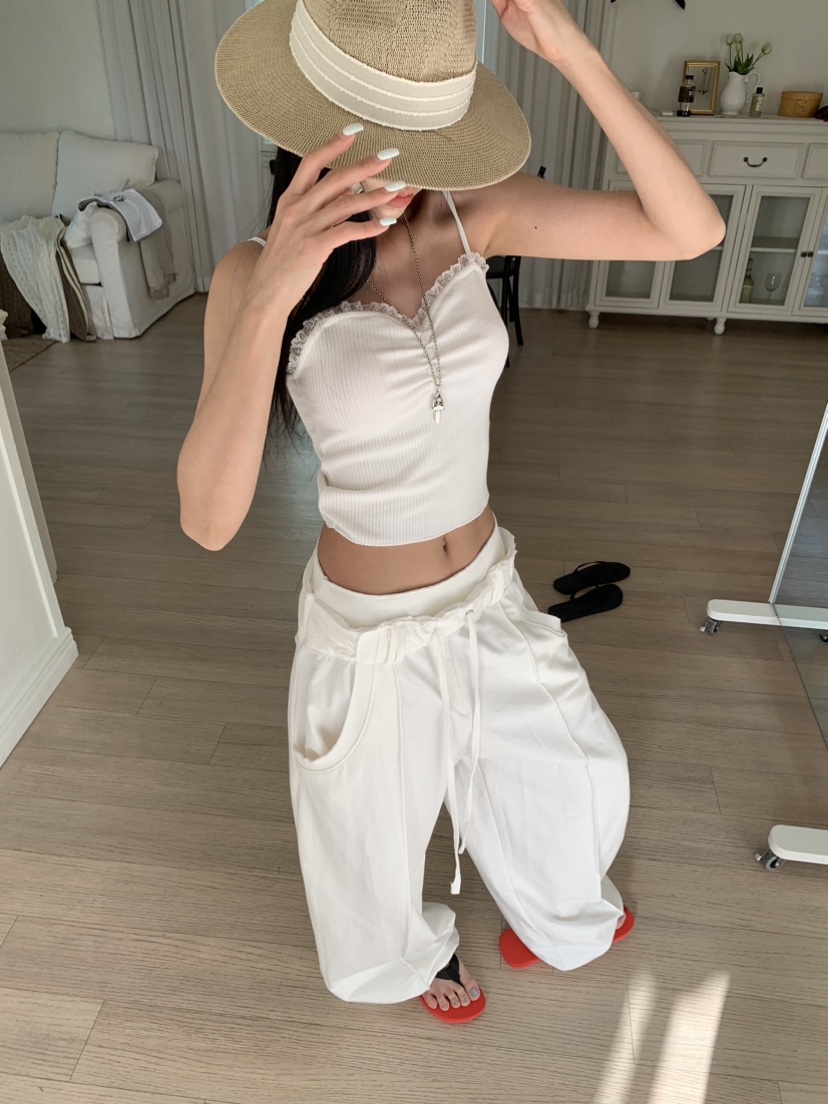 BADCALM東大門實拍女裝新款休閑職業真品26春夏吊帶背心雙層BADCALM吊帶/背心