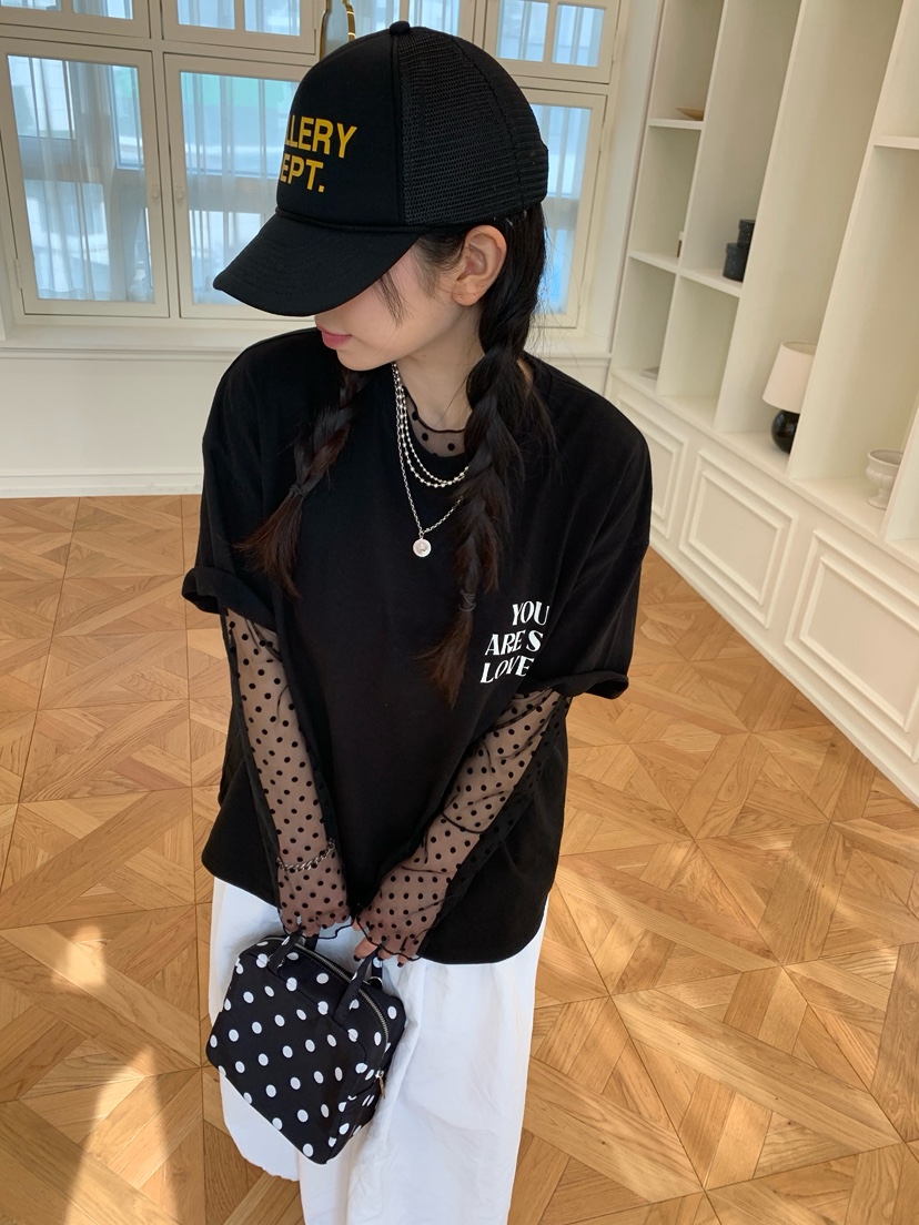 OKIE韓國代購女裝新品職業休閑真品26春夏熱賣襯衫蕾絲衫OKIE襯衫/蕾絲衫