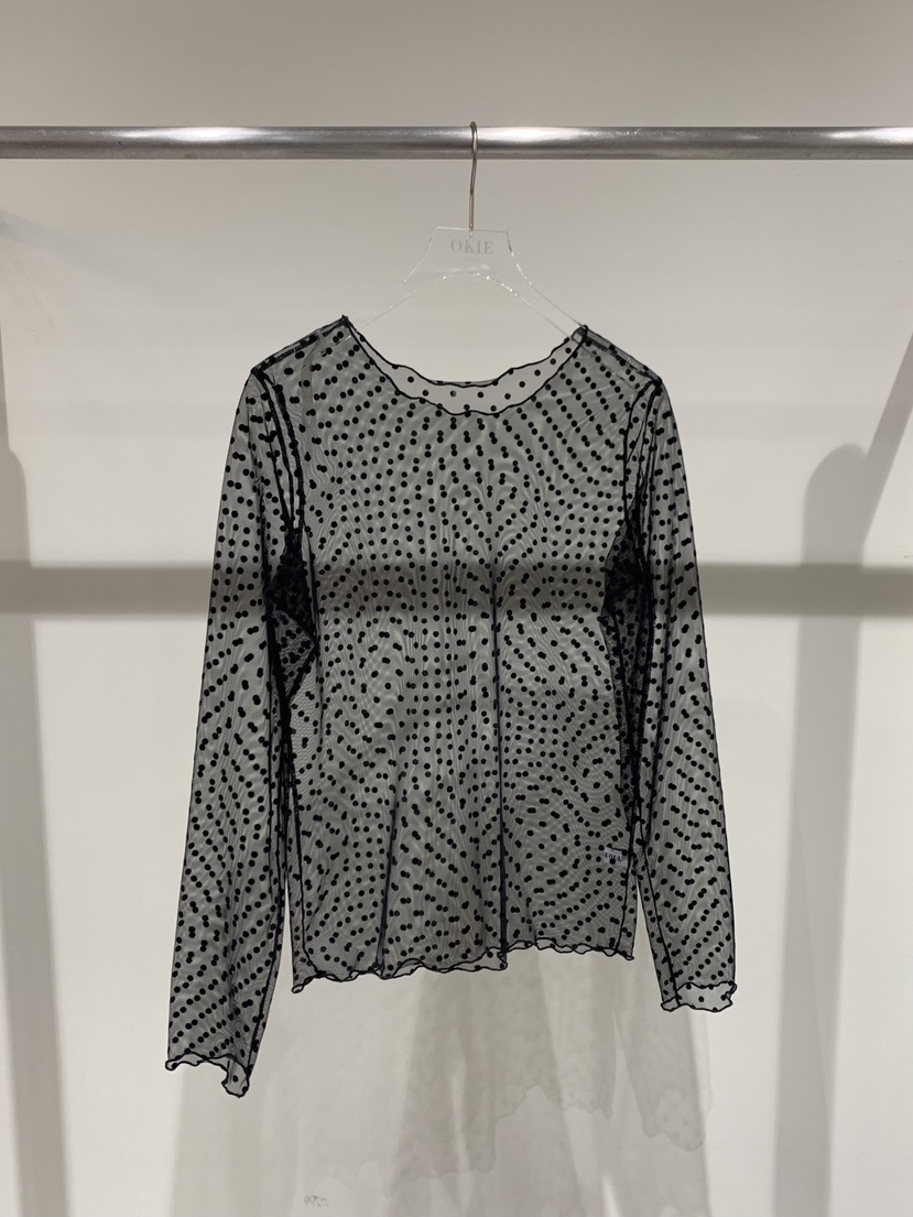 OKIE韓國代購女裝新品職業休閑真品26春夏熱賣襯衫蕾絲衫OKIE襯衫/蕾絲衫圖色2