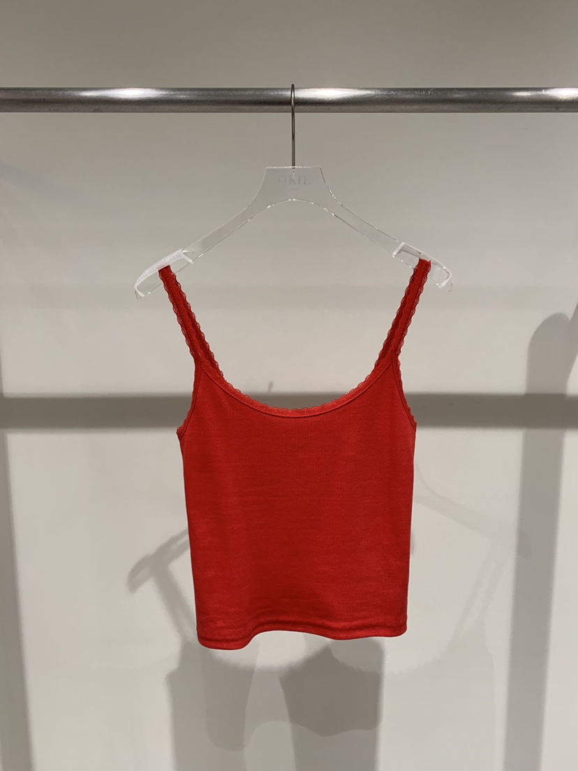 OKIE東大門直郵女士新品職業時尚熱賣推薦休閑吊帶背心蕾絲OKIE吊帶/背心圖色3