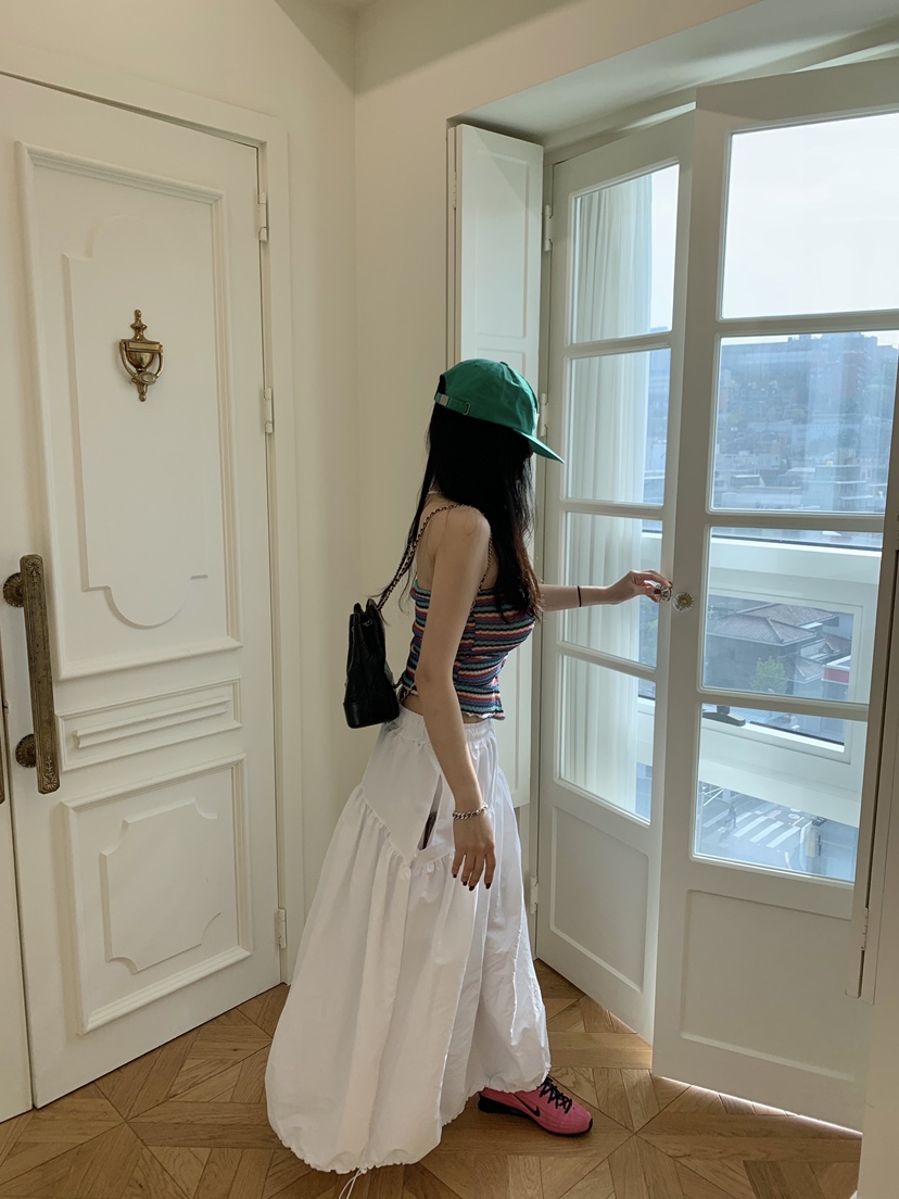 OKIE東大門實拍女裝新款休閑熱賣推薦職業真品26春夏吊帶背心OKIE吊帶/背心