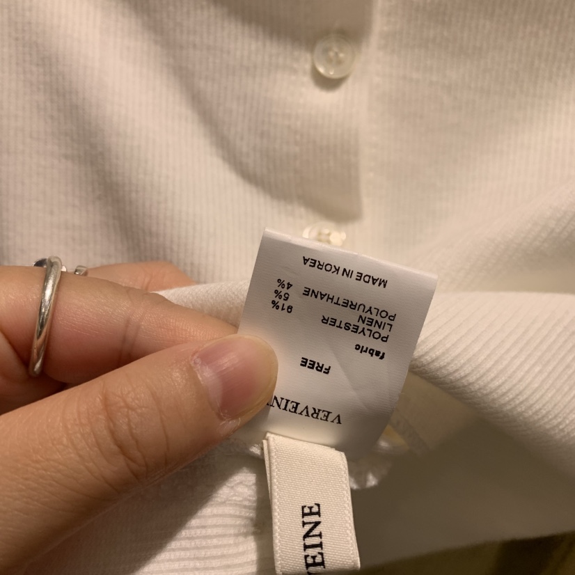 VERVEINE東大門代購女裝新款休閑真品熱賣26春夏吊帶背心紐扣VERVEINE吊帶/背心
