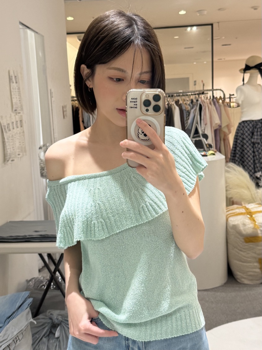FABRIC東大門代購女士新品真品時尚熱賣人氣26春夏針織衫FABRIC針織衫