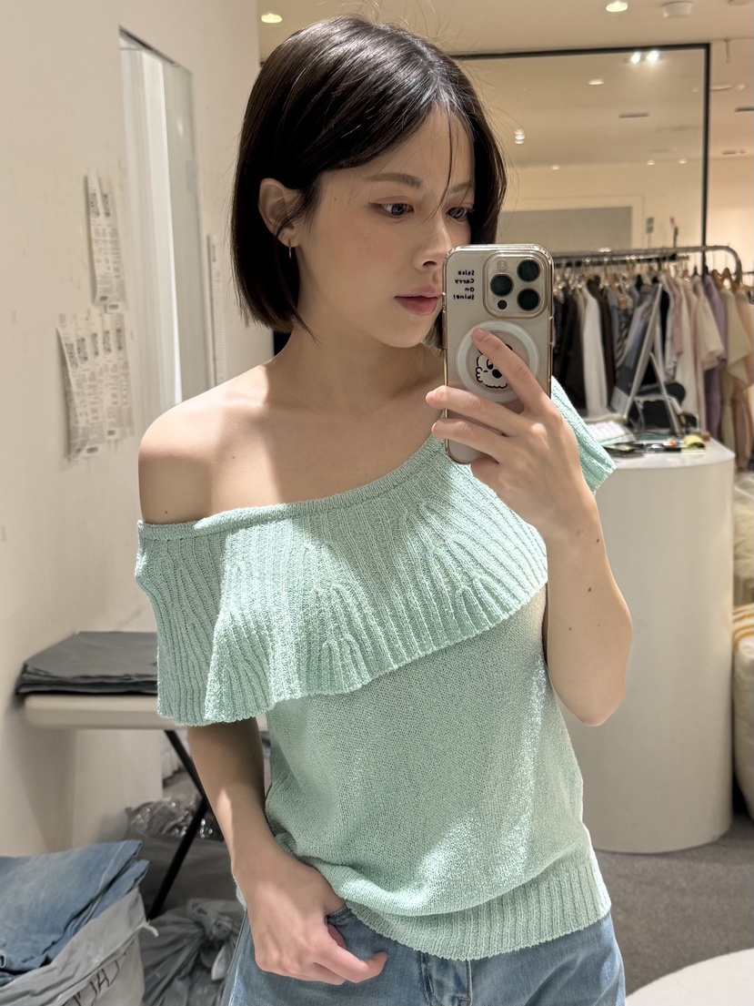 FABRIC東大門代購女士新品真品時尚熱賣人氣26春夏針織衫FABRIC針織衫