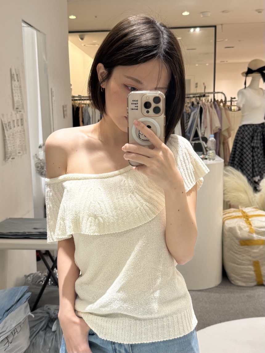 FABRIC東大門代購女士新品真品時尚熱賣人氣26春夏針織衫FABRIC針織衫