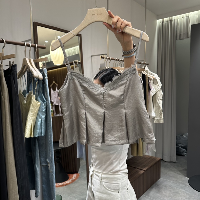 BABYTOUCH韓國直郵女裝新品職業熱賣26春夏26夏季吊帶背心BABYTOUCH吊帶/背心圖色1