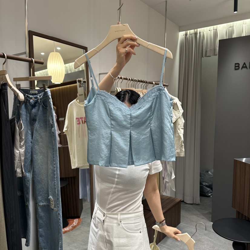 BABYTOUCH韓國直郵女裝新品職業熱賣26春夏26夏季吊帶背心BABYTOUCH吊帶/背心圖色3