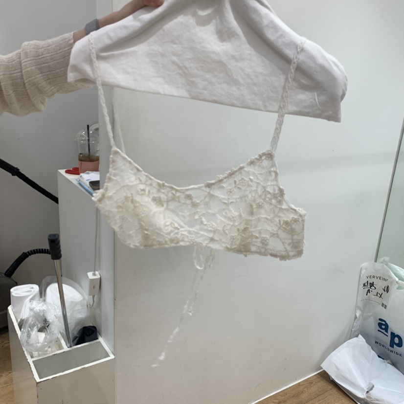 VERVEINE東大門實拍女士新款休閑熱賣26春夏吊帶背心蕾絲VERVEINE吊帶/背心圖色1