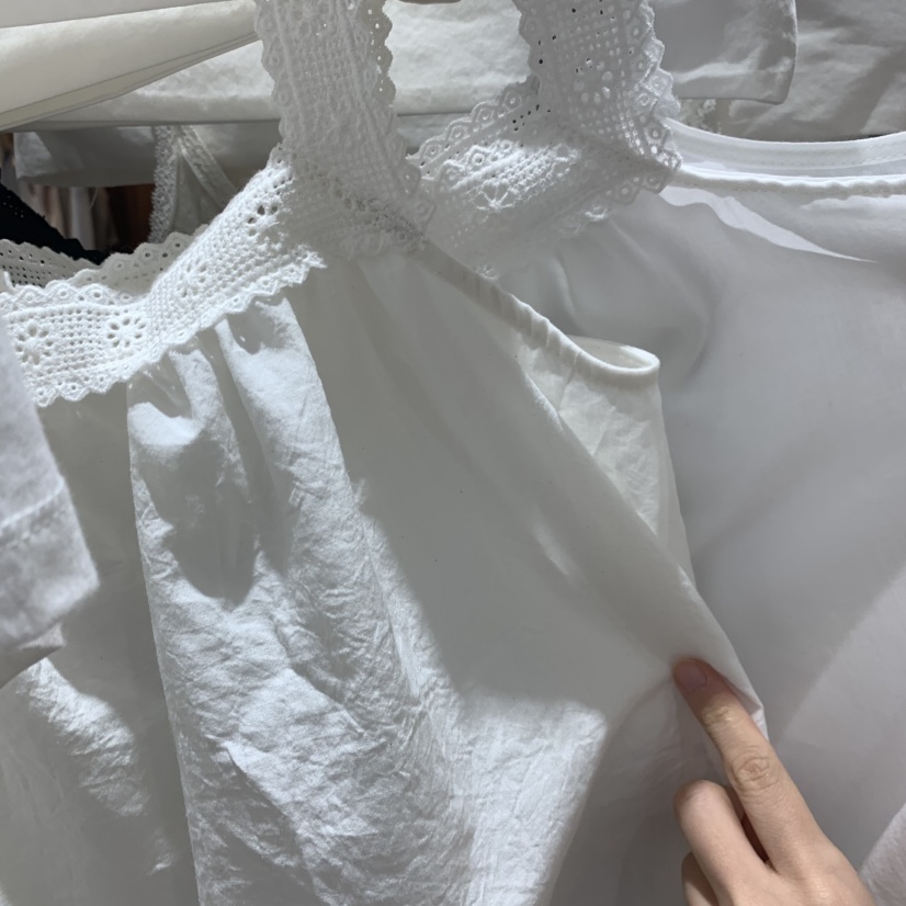 VERVEINE韓國直郵女裝新品休閑26春夏推薦職業吊帶背心蕾絲VERVEINE吊帶/背心
