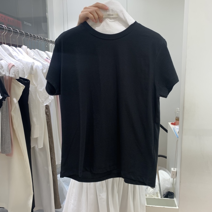 VERVEINE韓國代購女士新品推薦時尚真品熱賣休閑26春夏T恤VERVEINET恤圖色4