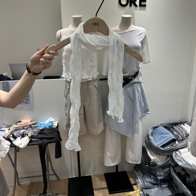 ORE-P韓國東大門直郵女裝新品熱賣人氣26夏季圍巾披肩圍巾ORE圍巾/披肩圖色1
