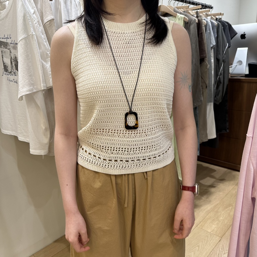 WINSOME東大門實拍女裝新款26春夏時尚熱賣推薦職業針織衫WINSOME針織衫圖色3白色