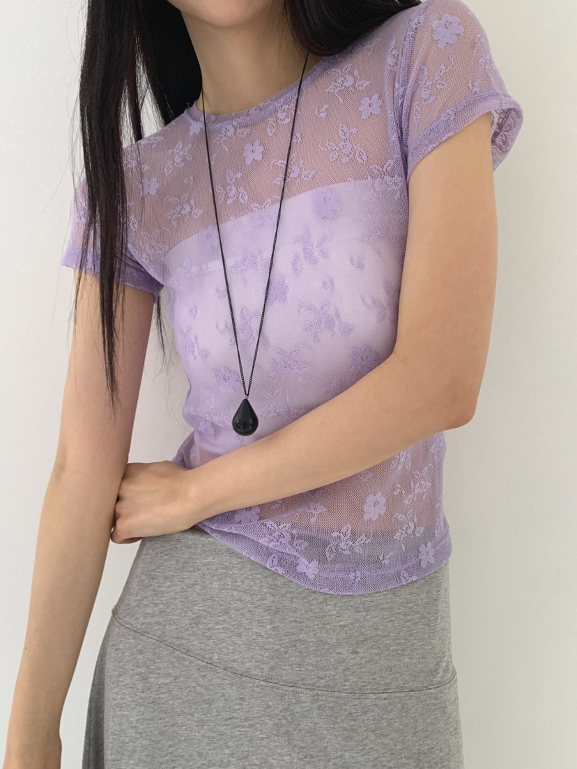 JKICHI東大門實拍女士新品真品休閑人氣時尚襯衫蕾絲衫花朵JKICHI襯衫/蕾絲衫