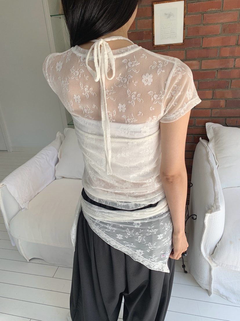 JKICHI東大門實拍女士新品真品休閑人氣時尚襯衫蕾絲衫花朵JKICHI襯衫/蕾絲衫