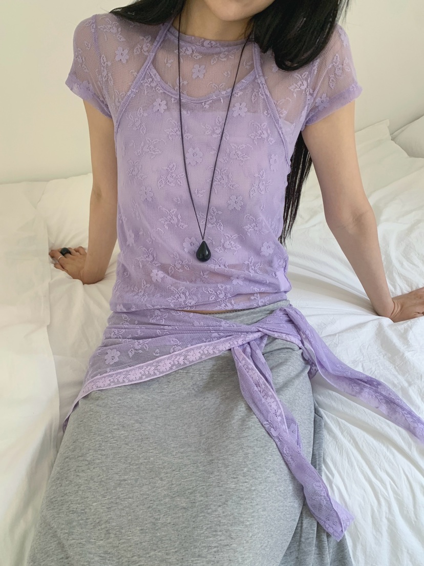 JKICHI東大門實拍女士新品真品休閑人氣時尚襯衫蕾絲衫花朵JKICHI襯衫/蕾絲衫