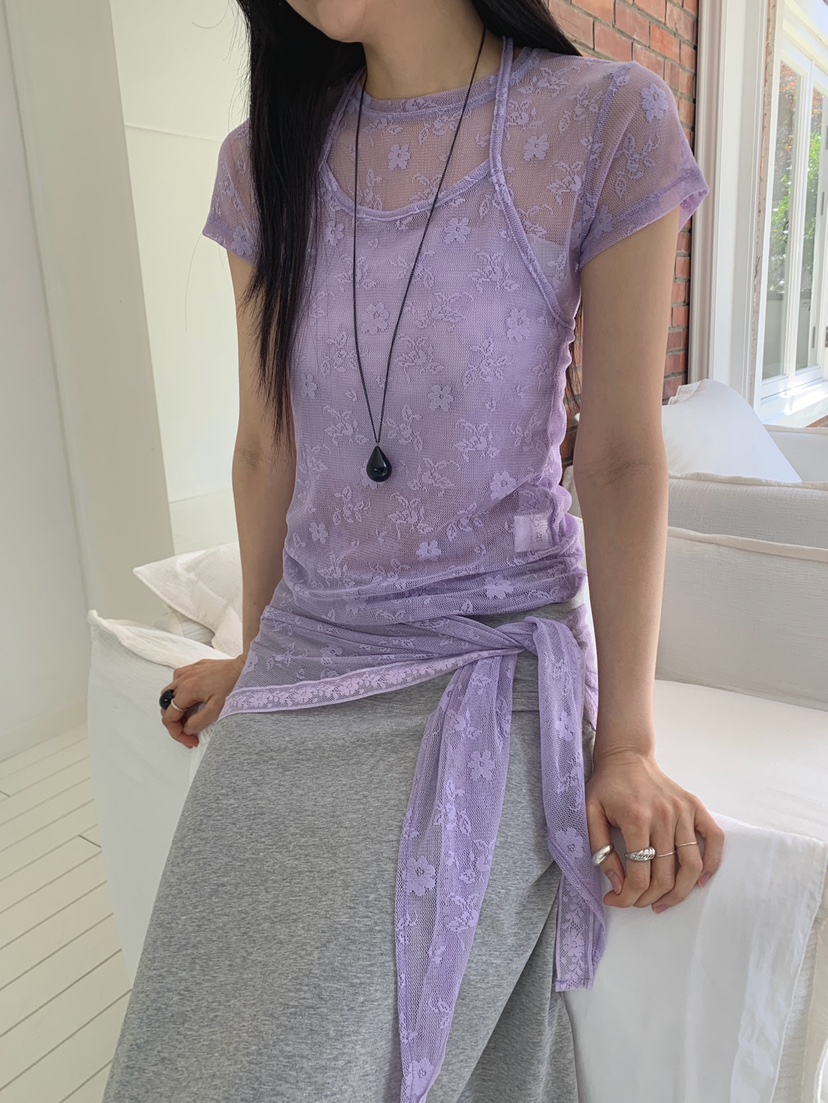 JKICHI東大門實拍女士新品真品休閑人氣時尚襯衫蕾絲衫花朵JKICHI襯衫/蕾絲衫