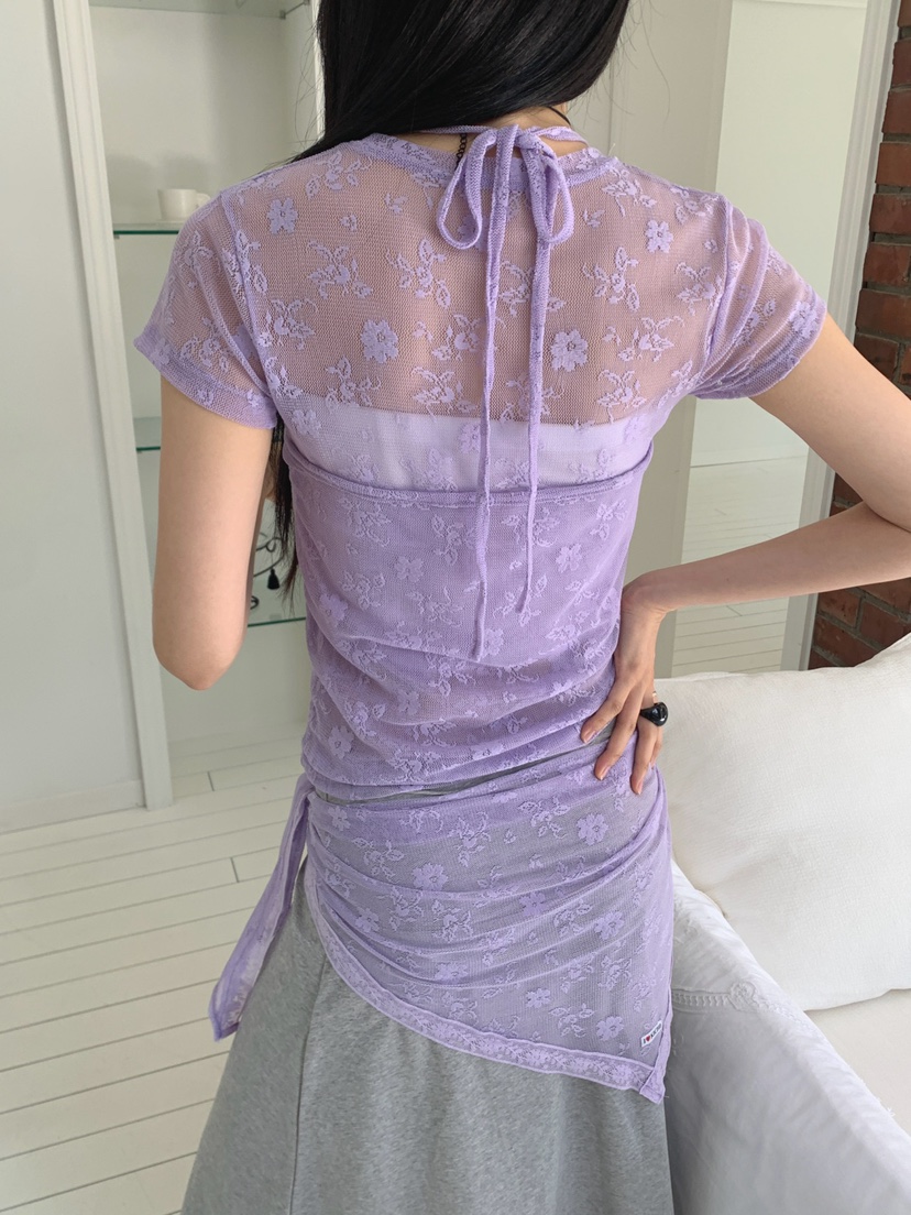 JKICHI東大門實拍女士新品真品休閑人氣時尚襯衫蕾絲衫花朵JKICHI襯衫/蕾絲衫