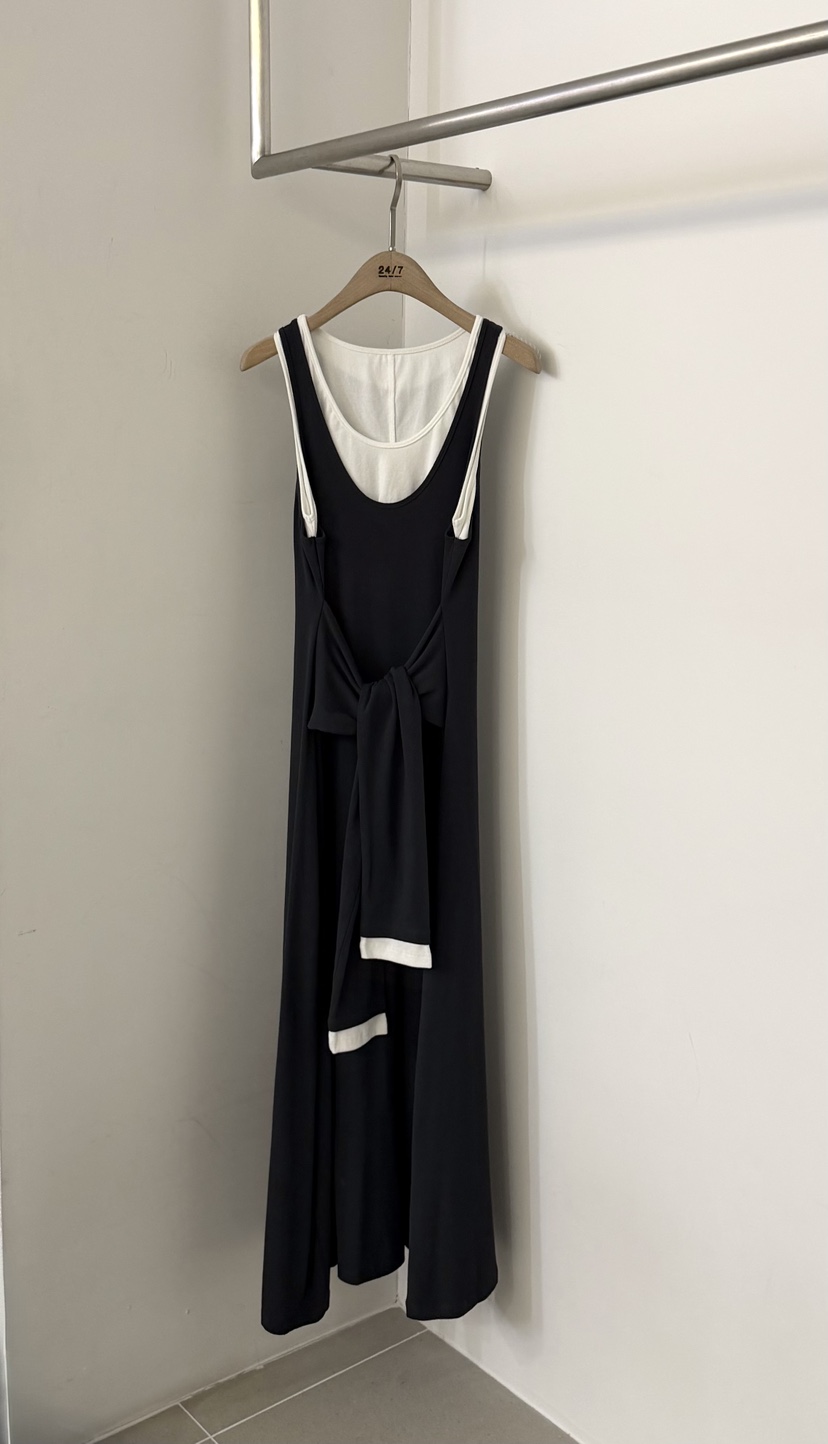 TWENTY FOUR SEVEN24-7韓國直郵女裝新品人氣連衣裙假兩件TEWNTY FOUR SEVEN24-7連衣裙圖色3