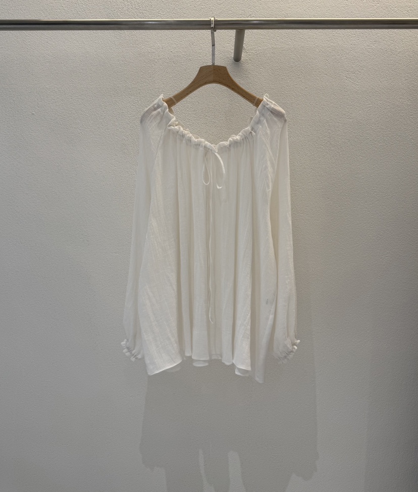 ABLERING韓國東大門直郵女裝新品推薦熱賣26春夏襯衫蕾絲衫ABLE STANDARD/ABLERING襯衫/蕾絲衫圖色1