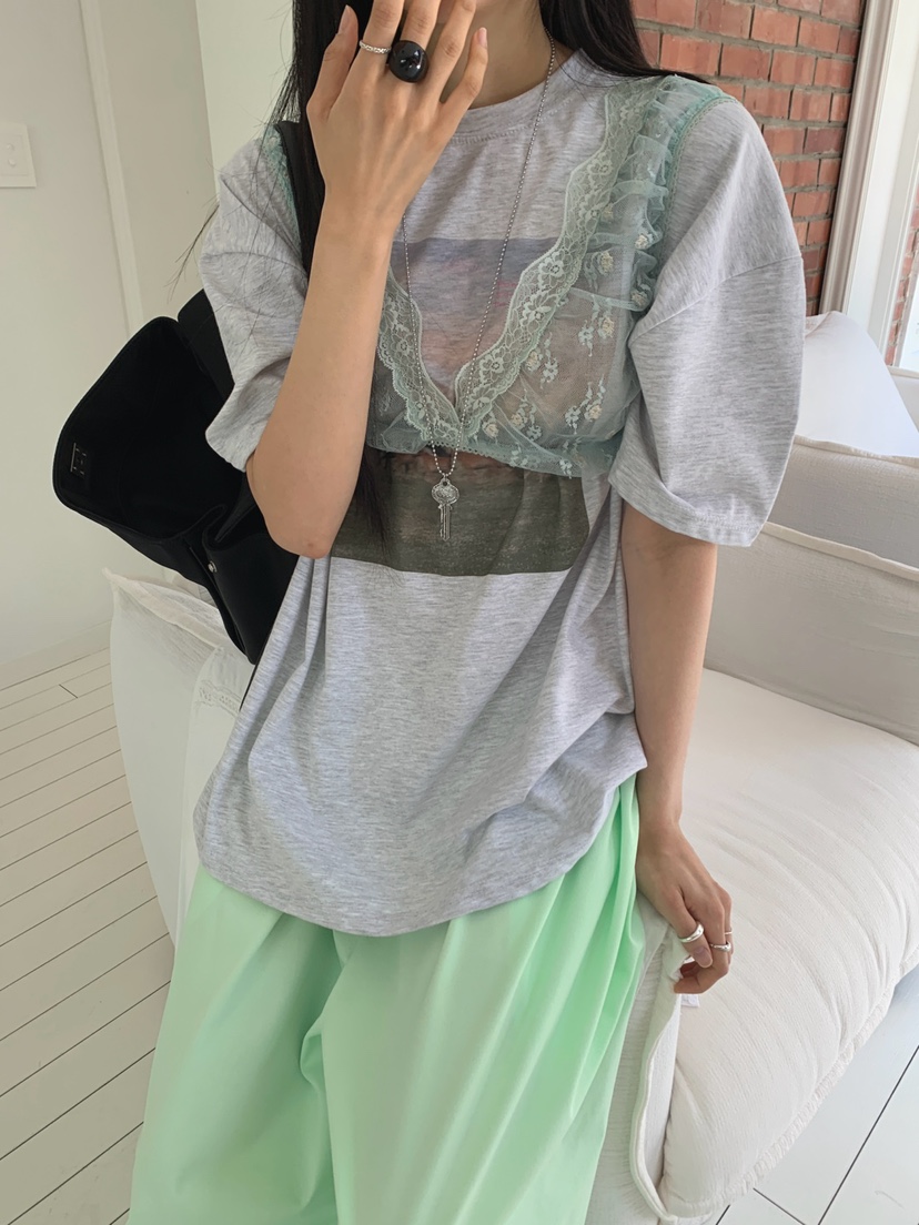 JKICHI韓國代購女士新品人氣職業熱賣時尚26夏季推薦休閑T恤JKICHIT恤
