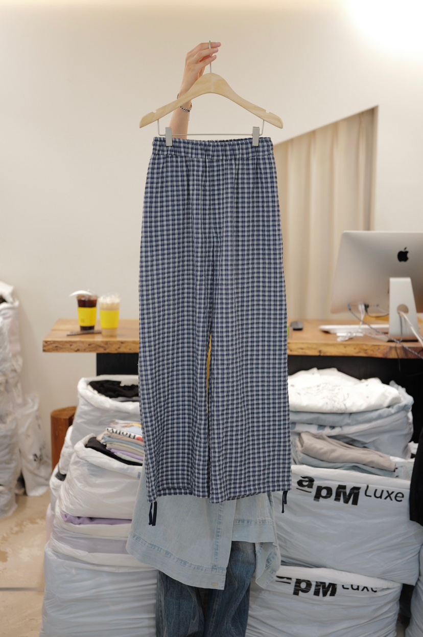FRIC韓國直郵女士新款熱賣休閑時尚人氣推薦職業26夏季休閑褲FRIC休閑褲圖色1深藍色