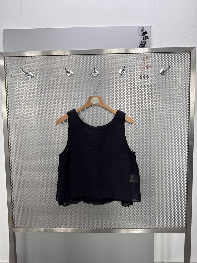 HUE/ERIA韓國東大門直郵女裝新品熱賣推薦休閑吊帶背心網眼HUE/ERIA吊帶/背心圖色2