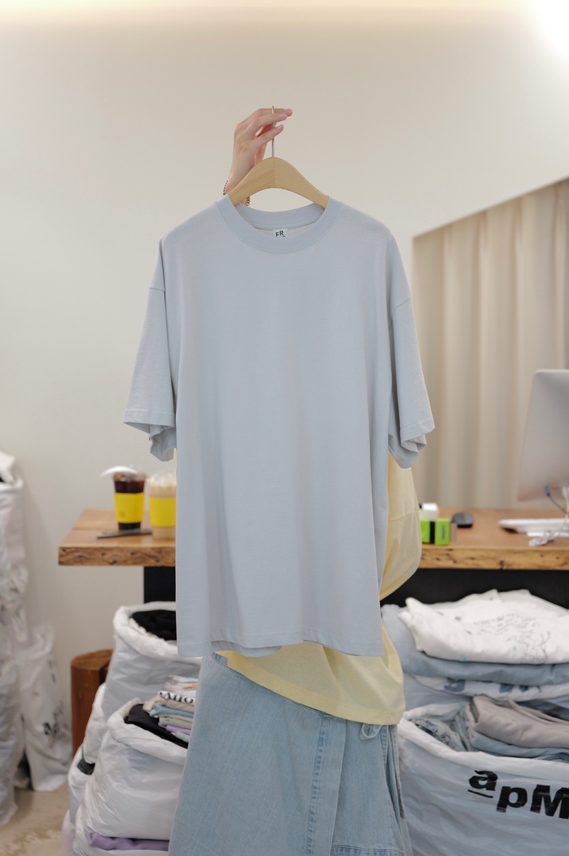 FRIC韓國直郵實拍女裝新款職業熱賣休閑推薦26夏季26春夏T恤FRICT恤圖色2