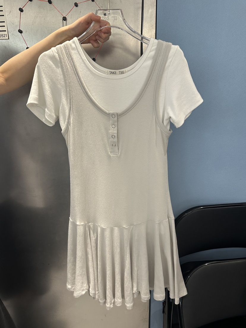 TAKE TEE韓國東大門代購女裝新款人氣職業連衣裙不含內搭TAKE TEE連衣裙圖色1