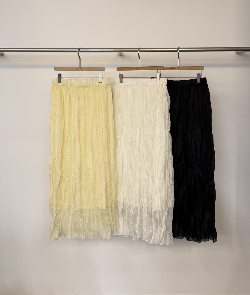 TWENTY FOUR SEVEN24-7韓國直郵女裝新品職業休閑長裙TEWNTY FOUR SEVEN24-7長裙