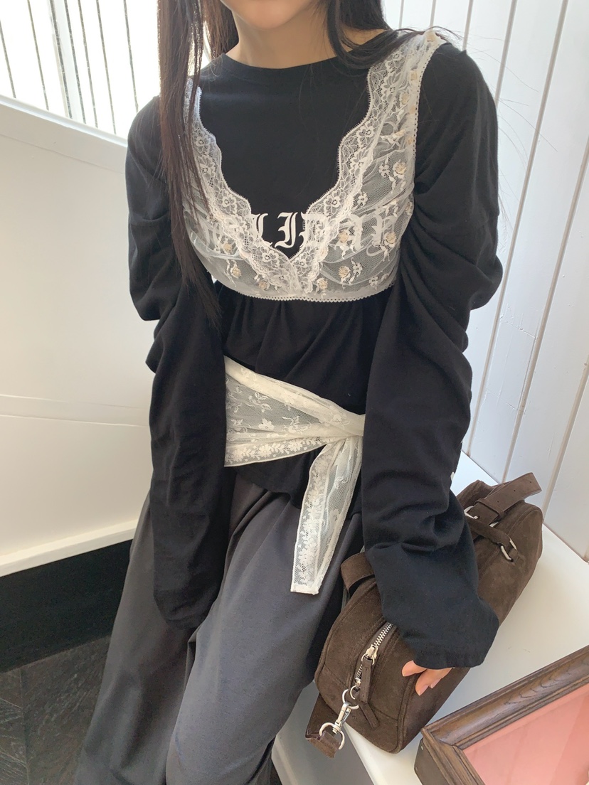JKICHI東大門實拍韓國女裝新款熱賣26春夏時尚人氣長袖T恤JKICHI長袖T恤