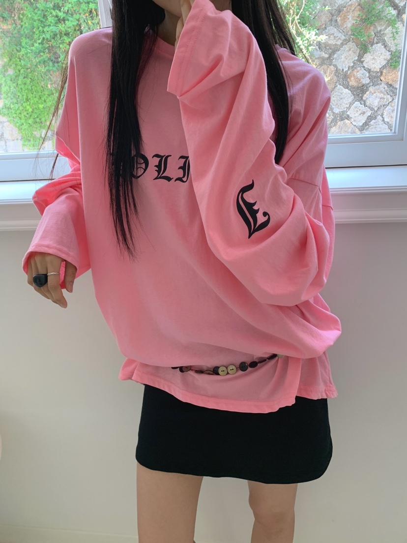 JKICHI東大門實拍韓國女裝新款熱賣26春夏時尚人氣長袖T恤JKICHI長袖T恤