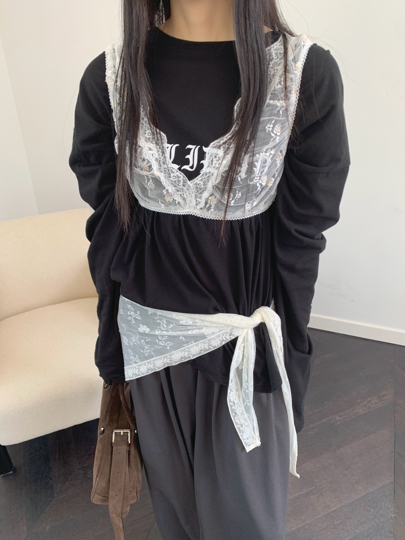 JKICHI東大門實拍韓國女裝新款熱賣26春夏時尚人氣長袖T恤JKICHI長袖T恤