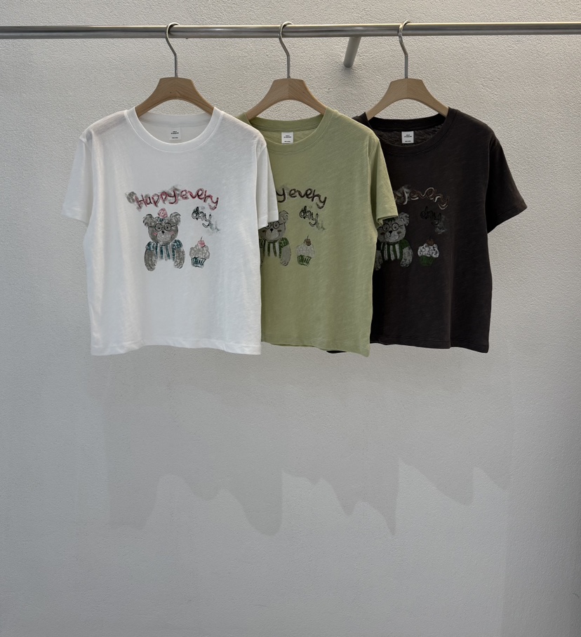 ABLERING韓國直郵女士新品26春夏人氣時尚休閑熱賣推薦T恤ABLE STANDARD/ABLERINGT恤
